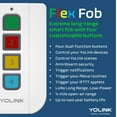 thumbnail image 3 of FlexFob 4-Button Smart Fob, up to 8 Functions, Trigger Alexa Routines & IFTTT Applets, Smart Buttons, Hub Required!, 3 of 10