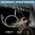 thumbnail image 2 of Unique Bargains ABS Wheel Speed Sensor for Mercedes-Benz for Maybach S560 No.A2229050006 Rear Left Right, 2 of 6