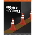 thumbnail image 3 of Conos de seguridad vial plegables HiGiant de 18 pulgadas con reflectante, 3 of 9