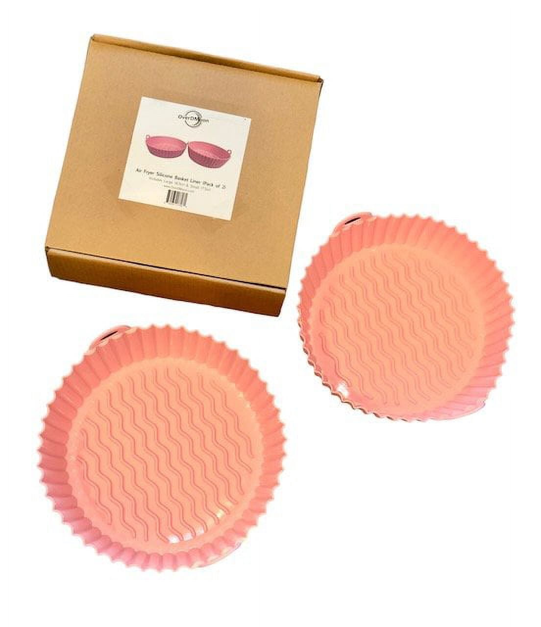 Air Fryer Silicone Basket Liner - Pack of 2