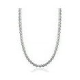 thumbnail image 2 of Italian 925 Sterling Silver 3mm Bismark Chain - 16, 18, 20, 22, 24, 30 Inches (22), 2 of 8