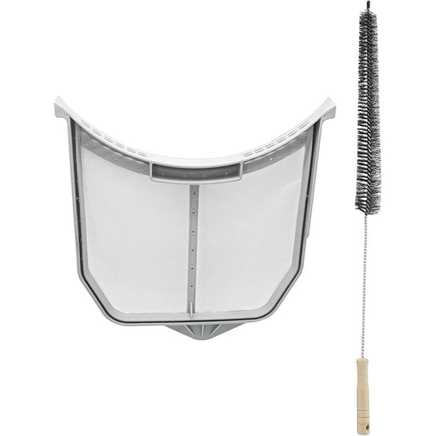 Rejilla de filtro de pelusa para secadora, trampa de ventilación para pelusa de secadora W11758174, repuesto de malla de cepillo limpiador, para