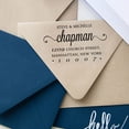 thumbnail image 1 of Self Inking Return Adddress Stamp Calligraphy Family Adddress Colop Stamper Pre Inked Personalized Gifts By Printtoo, 1 of 1