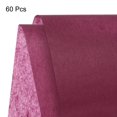 thumbnail image 3 of Unique Bargains Tissue Gift Wrapping Paper Tissue Paper Wine Red 19.69x27.56 Inch 60 Pack, 3 of 7