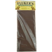 Angle View: Large 6 count (6 x 1 ct) Flukers Repta-Liner Washable Terrarium Substrate Brown