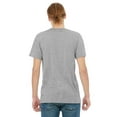 thumbnail image 2 of The Bella + Canvas Mens Jersey Short Sleeve Pocket T-Shirt - ATH HTHR/ NAVY - XL, 2 of 4