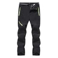 thumbnail image 2 of Pantalones de senderismo para hombre, transpirables, impermeables, a prueba de viento, largos, para bicicleta de montaña, para hombres y adultos L Hugo  Los hombres pantalones de senderismo, 2 of 8