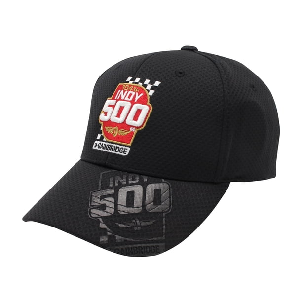 INDY 500 Gorra de béisbol de edición limitada para hombre, negro, talla única