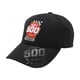 thumbnail image 1 of INDY 500 Gorra de béisbol de edición limitada para hombre, negro, talla única, 1 of 4