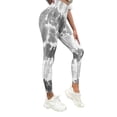 thumbnail image 2 of oqasdz Leggings for Women Personality Print High Waisted Running Workout Soft Tummy Control Yoga Pants M, 2 of 6