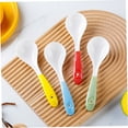 thumbnail image 3 of Raindrops 6-Piece Ceramic Asian Soup Spoons Set, Assorted Colors Kitchenware for Home and Dining Use, 3 of 8