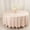 Blush, variant on Balsa Circle 108 in White Premium Scuba Polyester Round Tablecloth Party Linens Events Reception Decorations Supplies