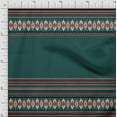 thumbnail image 1 of Soimoi Modal Satin Fabric Dot & Aztec Panel Printed Fabric 1 Yard 42 Inch Wide, 1 of 3