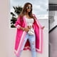 thumbnail image 4 of Chaqueta tipo cárdigan largo con capucha versátil e informal para otoño e invierno, ropa de mujer, 4 of 6