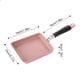 thumbnail image 5 of Sartén de acero inoxidable, sartén antiadherente cuadrada, sartén de cocina, utensilios de cocina, rosa kenally HA004537-02, 5 of 7