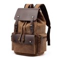 thumbnail image 5 of Sac à Dos en Toile Rétro Tendance, Sac d'École Étudiant, Sac à Dos Décontracté Rétro, Sac de Rangement Durable pour Voyage d'Affaires, 5 of 5