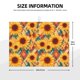 thumbnail image 2 of Fotbe Diamond Bohemian Sunflower Alfombrilla de Secado para Cocina con Estampado, 18x24 Pulgadas, 2 of 7