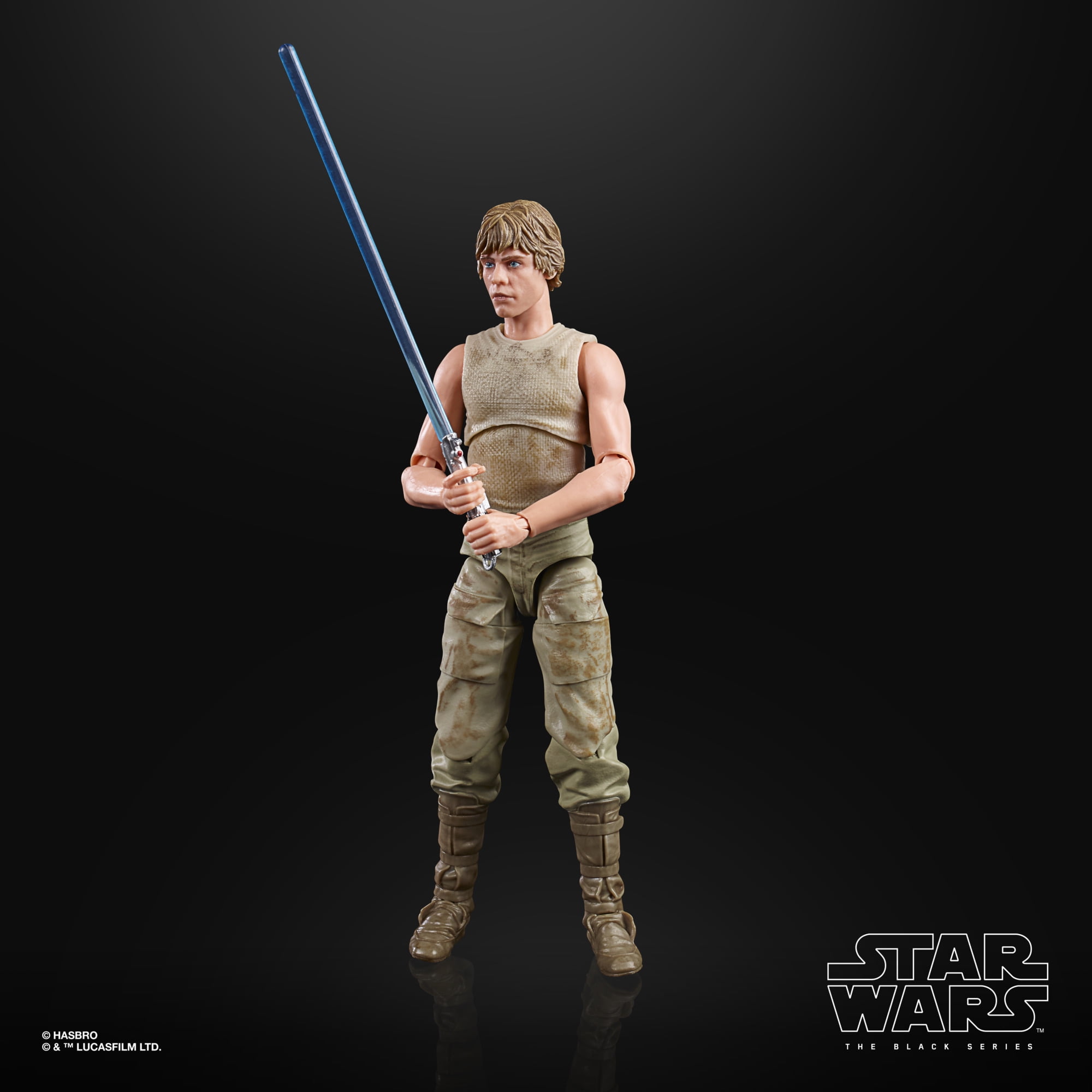 Star Wars the Black Series Luke Skywalker Action Figure, 2" x 11"