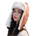 thumbnail image 2 of PEIXUN Winter Adult Cute Windproof Warm Ear Protection Face Protection Adult Hat, 2 of 4