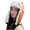 Orange, variant on Women's Cute Winter Trapper Hat with Soft Ear Flaps Warm Knit Aviator Cap with Adjustable Chin Strap for Cold Weather Black