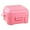 Pink, variant on CSSJKYJ 4 Girds Egg Holder Container, Plastic Egg Storage Box Leakproof Shockproof Protection, Portable Egg Tray Carriage Dispenser for Camping Picnic Travel Kitchen Refrigerator Outdoor,Pink