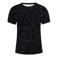 thumbnail image 4 of Men'S Stage Performance T Shirt Men'S 3D Printed Sequin Pullover Short Sleeve T Shirt Style Two, 4 of 4