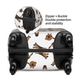 thumbnail image 2 of Disketp German Shepherd Dog Elastic Travel Luggage Cover Travel Suitcase Protective Cover For Trunk Case Apply To 18''-32'' Suitcase Cover-X-Large, 2 of 7