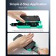 thumbnail image 4 of Protector de pantalla ESR Glass 9H+ para iPhone 15 Pro Max, paquete de 3, 4 of 9