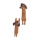 thumbnail image 3 of 2 figuras de perro salchicha para decoración de salpicadero, divertidas estatuas de perro pequeño, esculturas de cachorro para chimenea, de TV Estilo A, 3 of 8