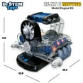 thumbnail image 3 of Dr. STEM: Flat 6 Motor - 320pc Model Engine Building Science Kit, LED Light & Sound Effects, Realistic Action, Motion Pistons & Cooling Fans, Kids 12+, 3 of 9