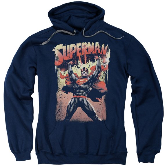 Superman - Lift Up - Pull-Over Hoodie - Large