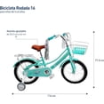 thumbnail image 5 of Bicicleta Infantil Bluelander Rodada 16 Turquesa, 5 of 5