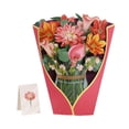 thumbnail image 2 of Tarjeta Agradecimiento Floral para El Día La Madre Tarjeta Emergente 3D para Todas Las Ocasiones (flores), 2 of 9