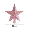 thumbnail image 2 of Christmas Savings Clearance 2023! Loopsun Fall Decorations for Home 1PC Christmas decorations five-pointed star Christmas tree top ornaments gifts, 2 of 2