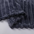 thumbnail image 5 of Kate Aurora Modern Lux Ultra Soft & Plush Ribbed Accent Throw Blanket - 50 in. W x 60 in. L - Assorted Colors, 5 of 5