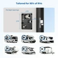 thumbnail image 2 of ONNAIS RV Door Lock Replacement with Password and Remote Control, RV Keyless Entry for Trailer Door Lock and Camper Door Lock, Versatile RV Door Latch Suitable for Various Types of RVs, 2 of 6