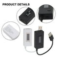 thumbnail image 3 of 1 Pcs USB Tester Current voltmeter detector LCD for monitor mobile power capacity, 3 of 10