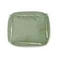 thumbnail image 4 of Gap Painted Dot Cuddler Pet Bed, Recycled Polyester Cover with Sherpa inner, Large 34"x24", Sage, 4 of 9