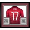 Framed Nani Portugal National Team Autographed 2014-2015 Home Jersey - ICONS - Fanatics Authentic Certified