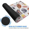 thumbnail image 6 of Long Mouse Pads for Desk,Colorful Rugby Game Items Pattern Desk Mats on Top Of Desks, Desk Mouse Pad Extra Large with 3mm Non-Slip Base and Stitched Edge for Gaming,Office,Work,Home 47.3"x23.6", 6 of 6