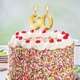 thumbnail image 3 of 60th Birthday Candle Cake Number Candle Happy Birthday Cake Decoration Birthday, 3 of 5
