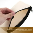 thumbnail image 3 of OULII 2Set Money Pouch with Zipper Practical Design for Home Use Bill Organizer File Storage, 3 of 8