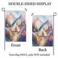 thumbnail image 2 of Happy Camper Camping Garden Flag 12×18 Double Sided Vertical Travel Camping Yard Flags for Campsite Campfire Outside Party Gift Flags Decor, 2 of 5