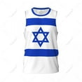 thumbnail image 2 of Israel Flag Men Basketball Sports Jersey Running Fitness Multifunction Sleeveless tshirt Exclusive Custom Name Nunber, 2 of 9
