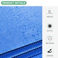 thumbnail image 2 of Uxcell Paquete de 2 Hojas de Plástico Corrugado, 22 Pulgadas x 14 Pulgadas Cartón de Cartel en Blanco Impermeable para Señales de Jardín [5mm de Grosor, Azul], 2 of 7