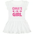 thumbnail image 3 of Inktastic Oma's Girl Heart Girls Toddler Dress, 3 of 5