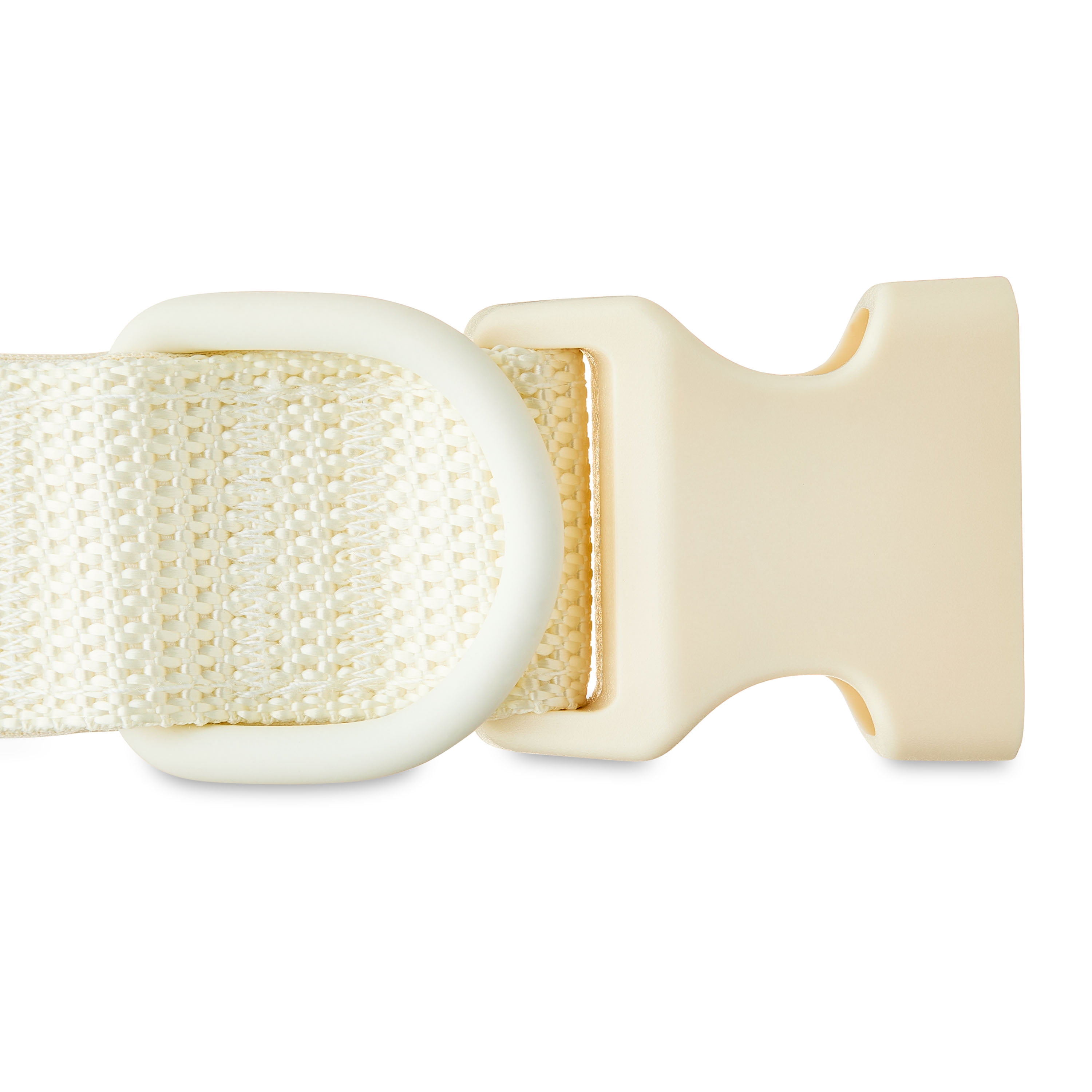 Vibrant Life Neoprene Cushioned Adjustable Dog Collar, Vanilla Cream, XL
