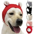 thumbnail image 2 of Quiet Ears for Dogs,Dog Ear Muff Noise Protection Knit Hat Pet Neck Ear Warmer for Winter Knitted for Anxiety Calm Dow, 2 of 8