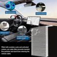 thumbnail image 3 of Filtro de aire de cabina compatible con Tesla Model S Air Hepa con carbón activado, 3 of 5