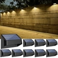 thumbnail image 1 of Luces solares para terraza FLITI RGB, 8 colores, IP65, impermeables, paquete de 8, 1 of 6